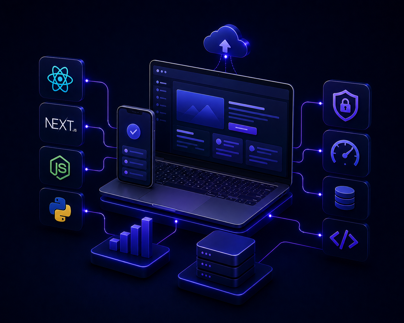 We build web applications that your team actually wants to usefast, reliable, and designed around how your business works.