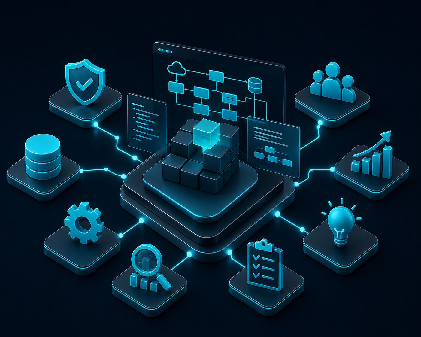 We design software architectures that enable your teams to build fast, scale confidently, and evolve without constraint.
