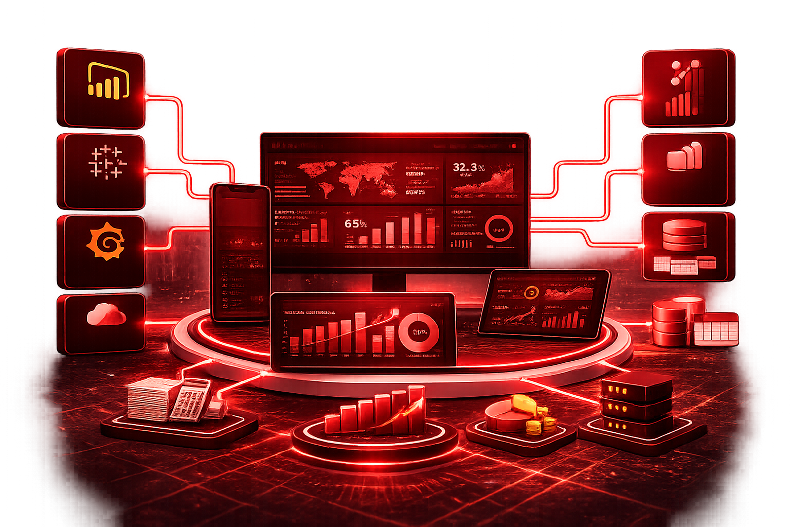 Premium service illustration